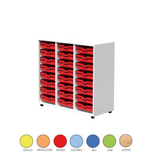 CONTENITORE CON 24 VASCHETTE AR75